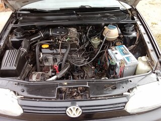 1994 Volkswagen Golf III, чёрный, 215000 рублей, вид 5