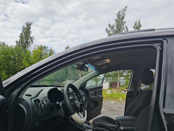 2011 Kia Sportage III, чёрный, 1190000 рублей - вид 8