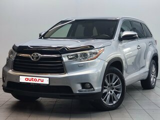 2014 Toyota Highlander III (XU50), серебристый, 2700000 рублей, вид 1
