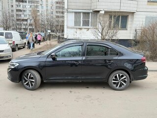 2022 Volkswagen Polo VI, чёрный, 1375000 рублей, вид 5