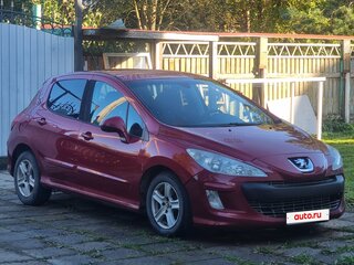 2009 Peugeot 308 I, красный, 369000 рублей, вид 1