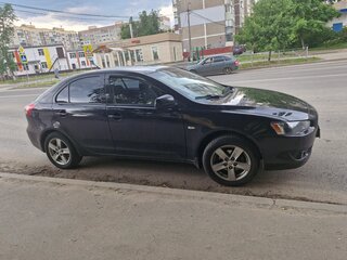 2008 Mitsubishi Lancer X, чёрный, 550000 рублей, вид 2