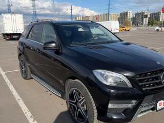 2015 Mercedes-Benz M-Класс 250 CDI BlueTEC III (W166), чёрный, 2500000 рублей, вид 2