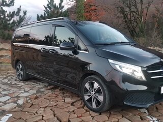 2020 Mercedes-Benz V-Класс Extra Long 300 d экстра длинный III (W447) Рестайлинг, чёрный, 6300000 рублей, вид 2