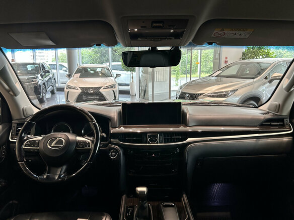 2017 Lexus LX 450d III Рестайлинг 2, чёрный, 7649000 рублей - вид 13