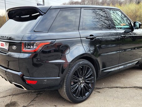 2021 Land Rover Range Rover Sport II Рестайлинг, чёрный, 7300000 рублей, вид 3