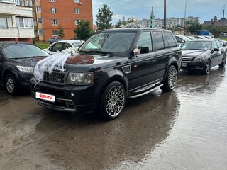 2008 Land Rover Range Rover Sport Supercharged I, чёрный, 1450000 рублей, вид 2