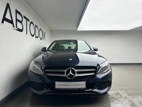 2015 Mercedes-Benz C-Класс 200 IV (W205), синий, 2021000 рублей, вид 2