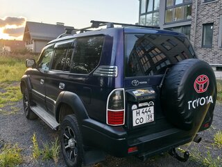 1997 Toyota Land Cruiser Prado 90 Series, синий, 990000 рублей, вид 4