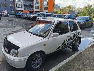 1998 Nissan March II (K11), белый, 170000 рублей, вид 3
