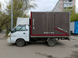 2007 Hyundai Porter, белый, 350000 рублей, вид 1