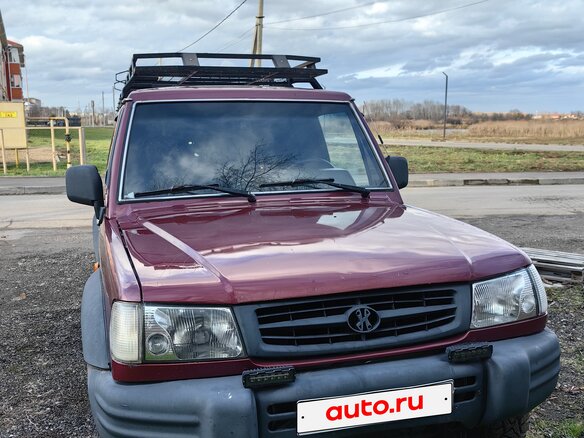 1998 Hyundai Galloper II, красный, 540000 рублей - вид 2
