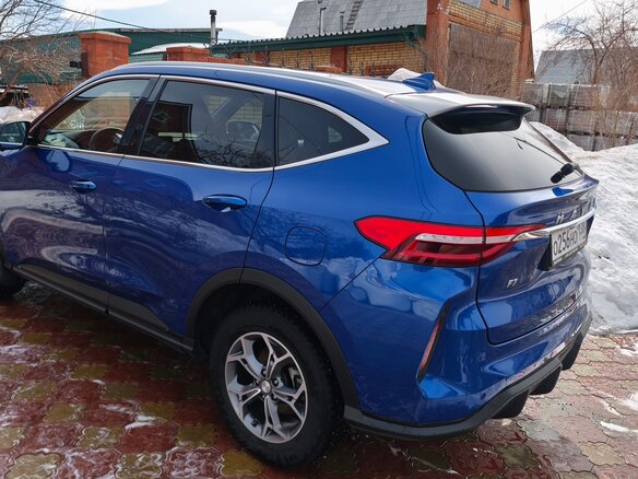 2023 Haval F7 I Рестайлинг, синий, 2400000 рублей - вид 4