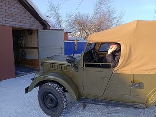 1966 ГАЗ 69, зелёный, 1000000 рублей, вид 2