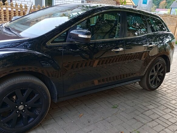 2008 Mazda CX-7 I, чёрный, 650000 рублей - вид 5