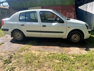 2004 Renault Symbol I Рестайлинг, белый, 200000 рублей, вид 2