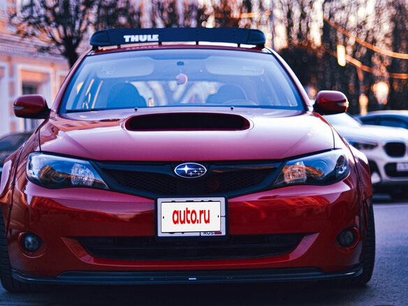 2008 Subaru Impreza III, красный, 1390000 рублей - вид 10