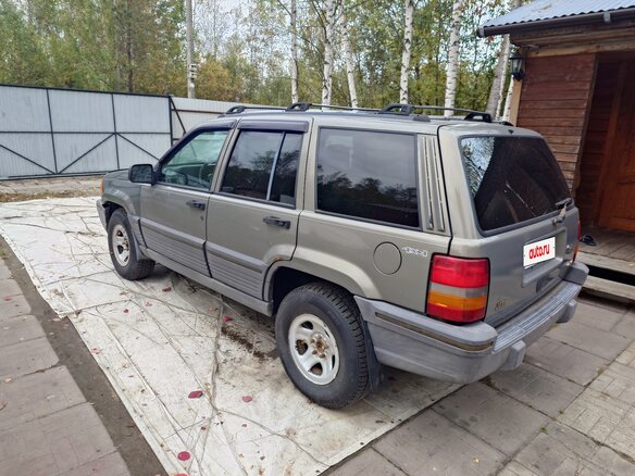 1995 Jeep Grand Cherokee I (ZJ), серый, 385000 рублей - вид 1