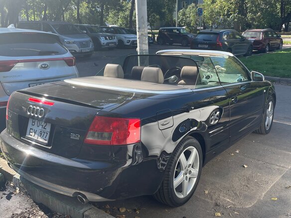 2005 Audi A4 II (B6), чёрный, 2300000 рублей - вид 8