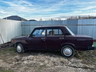 2005 Lada (ВАЗ) 2107, пурпурный, 179000 рублей, вид 2