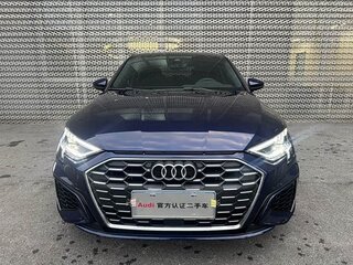 2022 Audi A3 Sportback 35 TFSI IV (8Y), синий, 2649000 рублей, вид 2