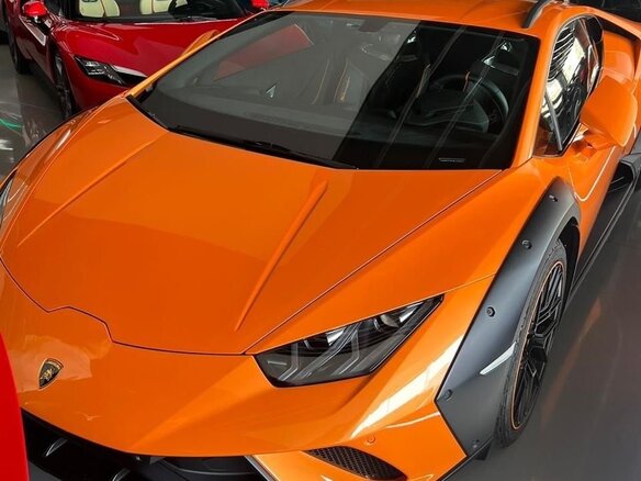 2023 Lamborghini Huracán Sterrato I Рестайлинг, оранжевый, 43900000 рублей - вид 12