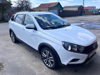 2018 Lada (ВАЗ) Vesta SW Cross I, белый, 1100000 рублей, вид 3