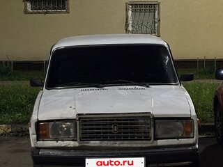 2011 Lada (ВАЗ) 2107, белый, 100000 рублей, вид 1