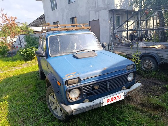 2006 Lada (ВАЗ) 2121 (4x4) I Рестайлинг, синий, 210000 рублей