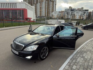 2008 Mercedes-Benz S-Класс 500 Long V (W221), чёрный, 1550000 рублей, вид 5