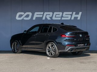 2019 BMW X4 M40d II (G02), синий, 4720000 рублей, вид 2