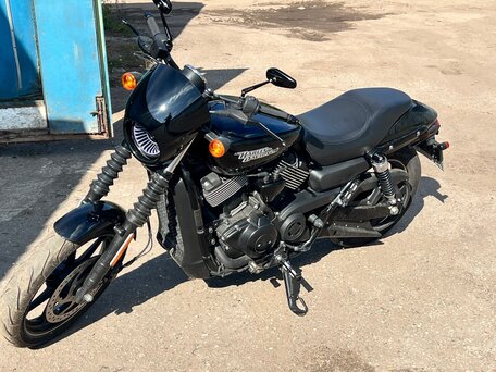 2018 Harley-Davidson Street 750, чёрный, 642000 рублей, вид 1