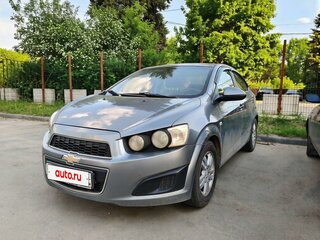 2014 Chevrolet Aveo II, серый, 505000 рублей, вид 3