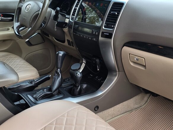 2008 Toyota Land Cruiser Prado 5-speed 120 Series Рестайлинг, чёрный - вид 33