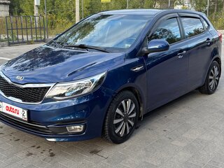 2016 Kia Rio III Рестайлинг, синий, 900000 рублей, вид 1