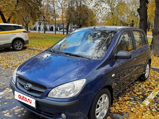2009 Hyundai Getz I Рестайлинг, синий, 460000 рублей, вид 1