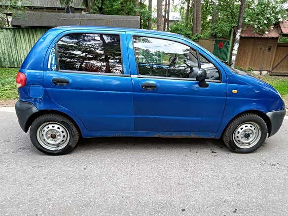 2014 Daewoo Matiz I Рестайлинг, синий, 159999 рублей - вид 2