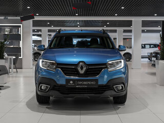 2019 Renault Logan Stepway II Рестайлинг, синий, 1025000 рублей, вид 3