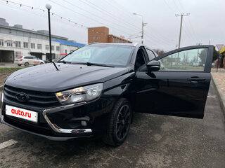 2020 Lada (ВАЗ) Vesta SW I, чёрный, 1100000 рублей, вид 1
