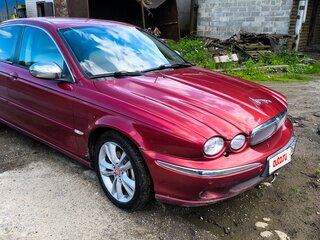 2007 Jaguar X-Type I, красный, 550000 рублей, вид 1