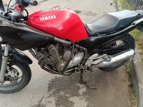 1995 Yamaha XJ600, чёрный, 200000 рублей, вид 4
