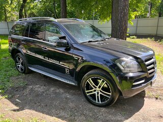 2012 Mercedes-Benz GL-Класс 500 I (X164) Рестайлинг, чёрный, 1350000 рублей, вид 3