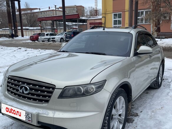 2007 Infiniti FX35 I (S50) Рестайлинг, золотистый, 1000000 рублей