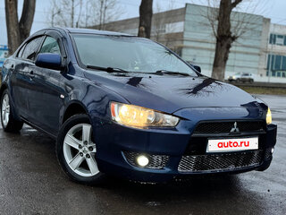 2007 Mitsubishi Lancer X, синий, 550000 рублей, вид 5