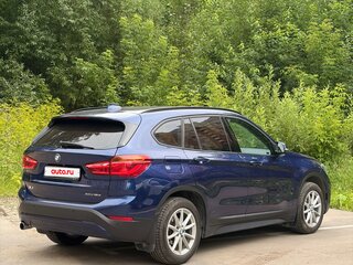 2018 BMW X1 18d xDrive II (F48), синий, 2320000 рублей, вид 4