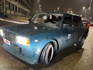 2007 Lada (ВАЗ) 2107, зелёный, 190000 рублей, вид 1
