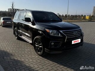 2014 Lexus LX 570 III Рестайлинг, чёрный, 4290000 рублей, вид 3
