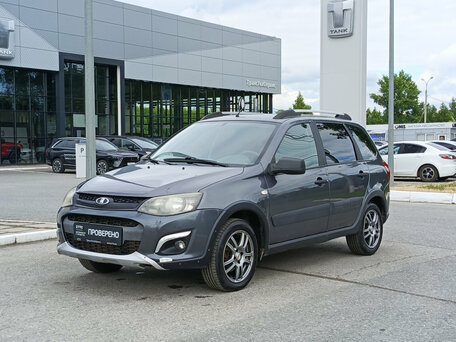 2018 Lada (ВАЗ) Kalina Cross II, серый, 418000 рублей, вид 1