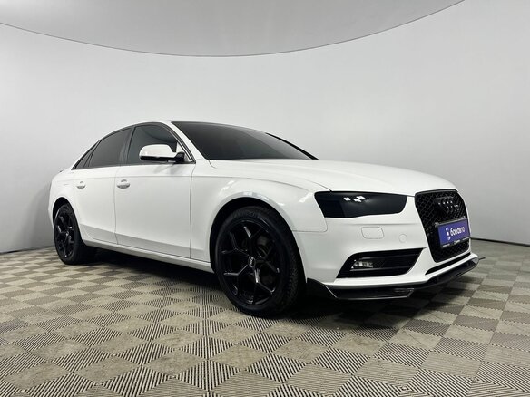 2014 Audi A4 IV (B8) Рестайлинг, белый - вид 7