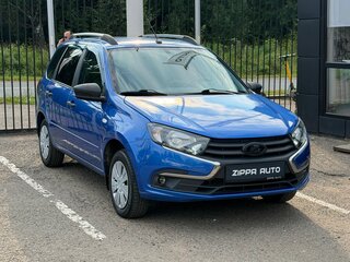 2018 Lada (ВАЗ) Granta I Рестайлинг, синий, 599000 рублей, вид 1